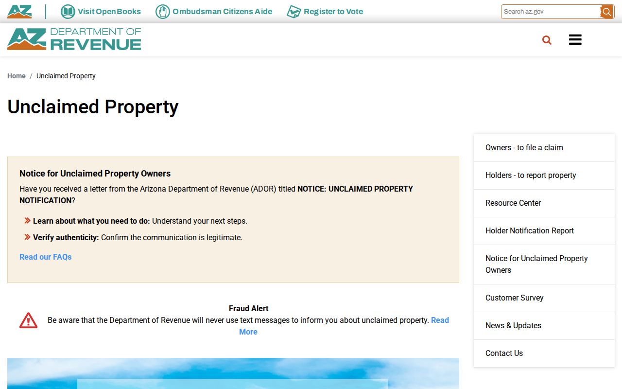 Flagstaff residents directory Arizona unclaimed property lookup